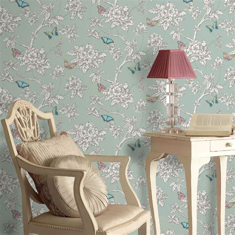 SHABBY CHIC FLORAL WALLPAPER IN VARIOUS DESIGNS WALL DECOR NEW FREE P+P | eBay