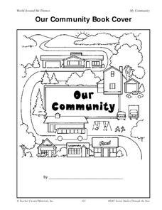 Our Community Worksheet for Pre-K - Kindergarten | Lesson Planet