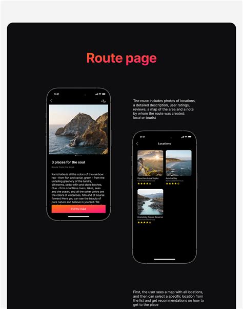 Route_mobile app on Behance