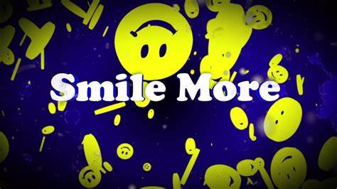 SMILE MORE LOGO INTRO - YouTube