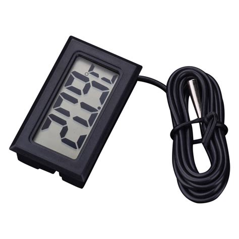 LCD Digital Thermometer Probe Temperature Display -50~110 Degree