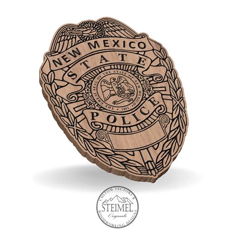 New Mexico State Police Badge - Patriot Nation Design