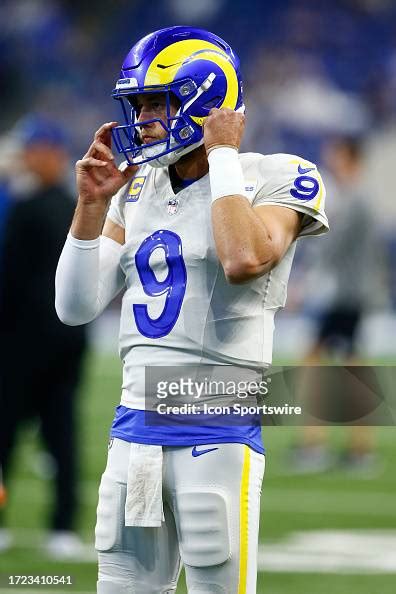 Los Angeles Rams quarterback Matthew Stafford during a NFL game... News Photo - Getty Images