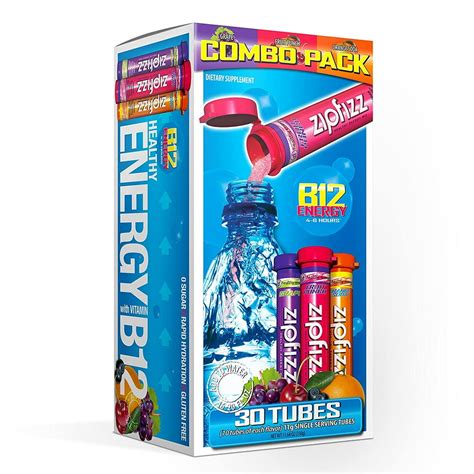 Zipfizz Healthy Energy Drink Mix, Hydration with B12 and Multi Vitamins ...