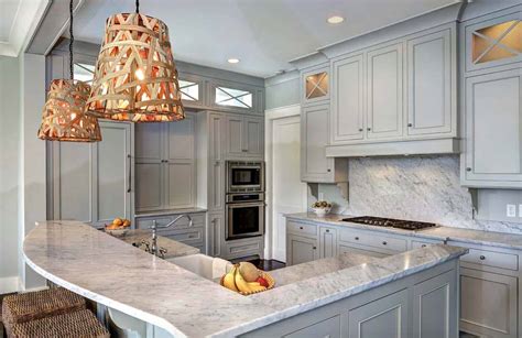 25 Breathtaking Carrara Marble Kitchens for your Inspiration