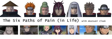 6 Paths Of Pain Names