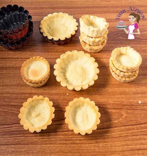 How to make Homemade Mini Tart Shells - 3 Methods - Veena Azmanov