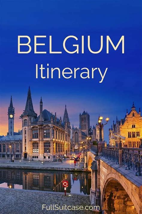 Belgium Itinerary: How to See the Best of Belgium in 3 or 4 Days