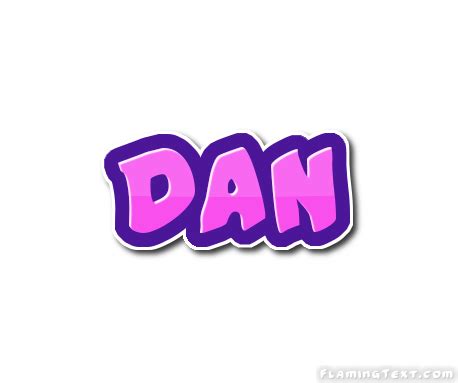 Dan Logo | Herramienta de diseño de nombres gratis de Flaming Text