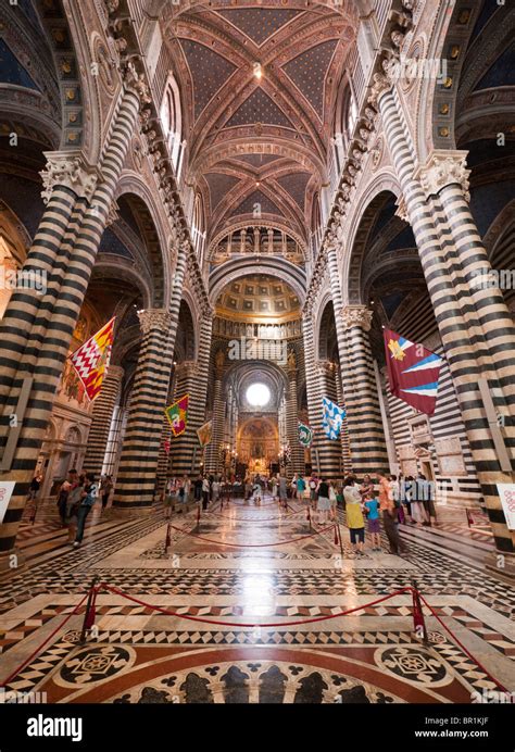 Interior view of the Siena cathedral in Tuscany, Italy Stock Photo - Alamy