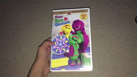 Barney Barney S Fun And Games 1996 Vhs Rip Youtube – Otosection