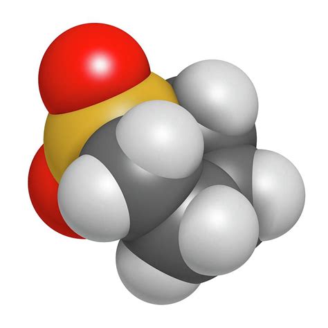 Sulfolane Industrial Solvent Molecule Photograph by Molekuul - Fine Art America