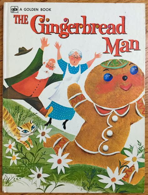 Vintage 1970 S Childrens Book / the Gingerbread Man Big Golden | Etsy ...