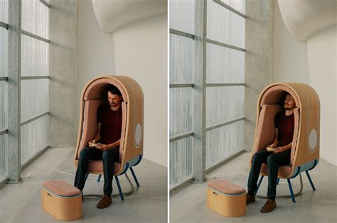 This self-compressing chair is a therapeutic furniture designed for ...