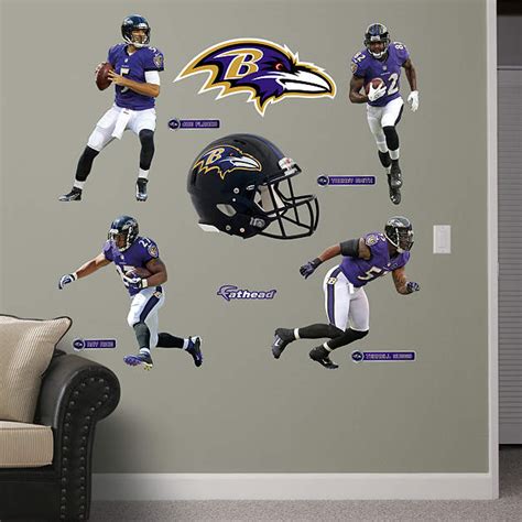 Shop Baltimore Ravens Wall Decals & Graphics | Fathead NFL