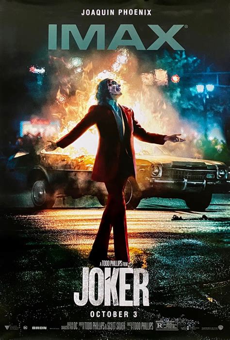 Original Joker Movie Poster - Joaquin Phoenix - Batman - Gotham City