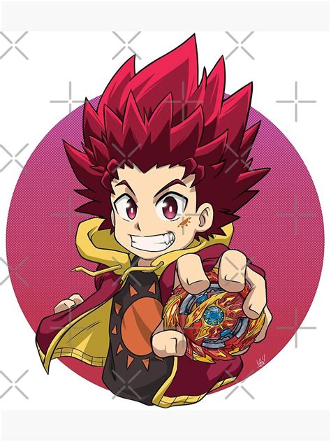 "Hyuga Asahi with Super Hyperion from Beyblade Burst Superking" Metal Print for Sale by Kaw-dev ...