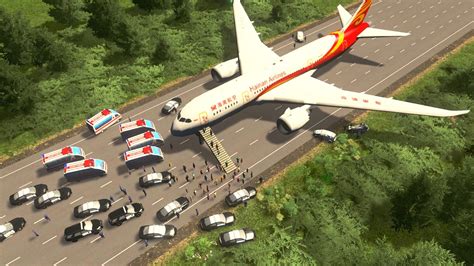 Oops! An airplane made emergency landing on highway! : r/CitiesSkylines