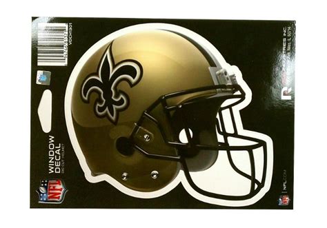 NFL New Orleans Saints Helmet Decal | Sun's Out Shades Sunglasses