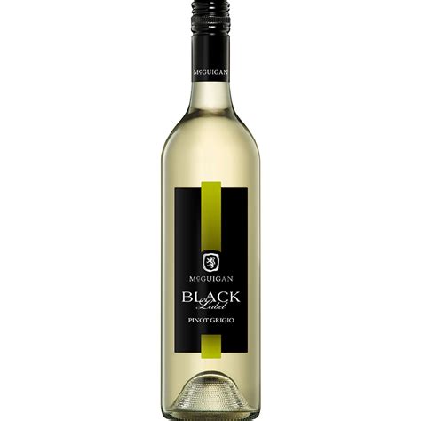 PINOT GRIGIO - MCGUIGAN BLACK LABEL Australian White Wine