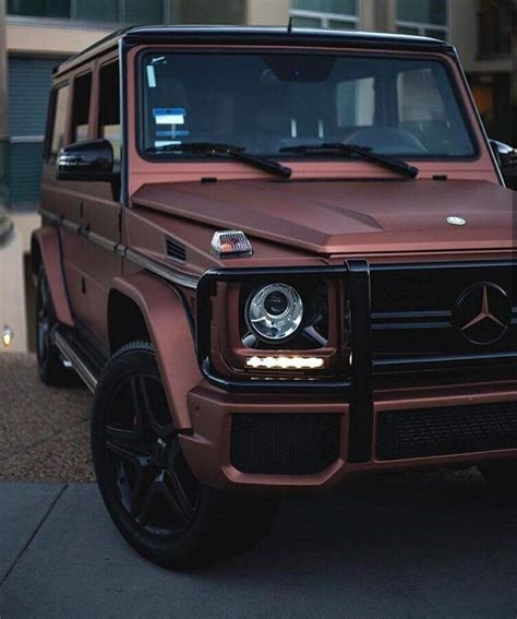 Matte Rose Gold Mercedes G - Wagon #LuxuryGoals | Best luxury cars, Dream cars, Mercedes g wagon