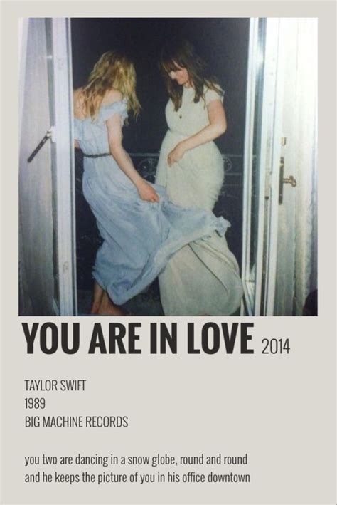 you are in love taylor swift | Taylor swift album, Taylor swift songs ...