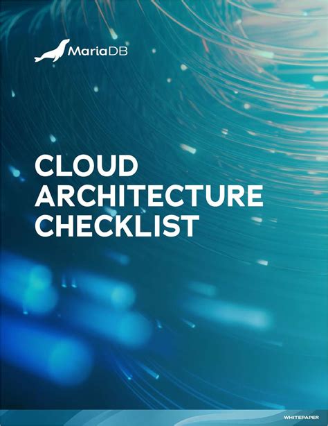 Cloud Architecture Checklist - Paperpicks Leading Content Syndication ...