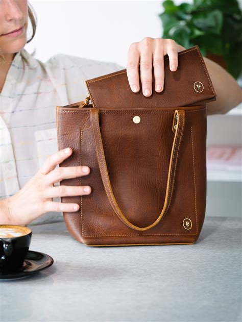 Leather Purse With Interior Zipper Pocket and Brass Snap | Etsy