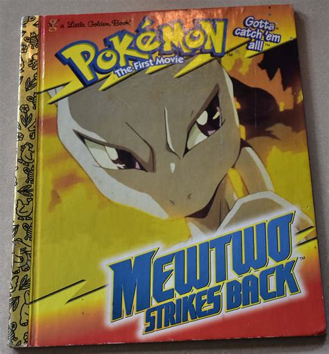 Pokemon, the First Movie: Mewtwo Strikes Back. Little Golden Book. 1998, - Etsy