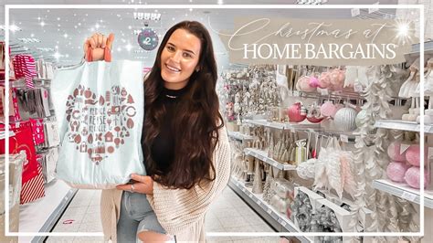 HOME BARGAINS CHRISTMAS SHOP WITH ME | NEW IN HOME BARGAINS 🎄 - YouTube