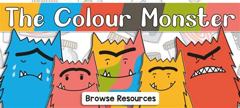 The Colour Monster - Classroom Resources by Teacher's Pet