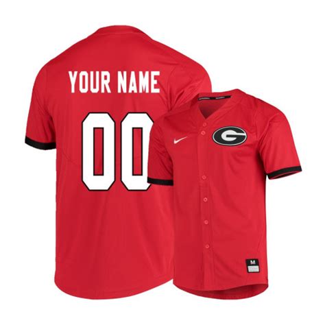 Georgia Bulldogs Custom Jersey, Bulldogs Customized Uniforms