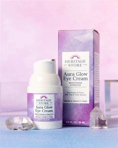 Aura Glow Eye Cream | Brightening Eye Cream | Heritage Store