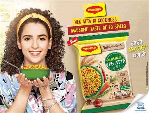 Maggi Veg Atta Ki Goodness Awesome Taste Of 20 Spices Ad - Advert Gallery