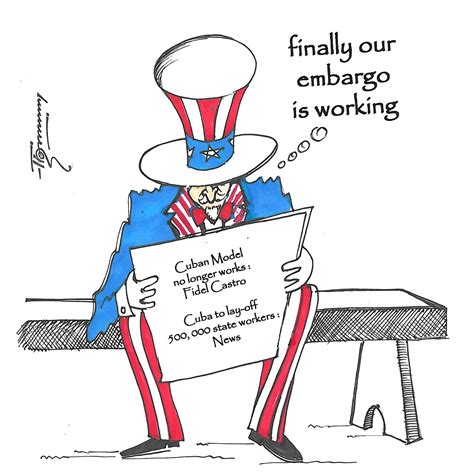 Drawn Opinions ©: Effects of US embargo on Cuba