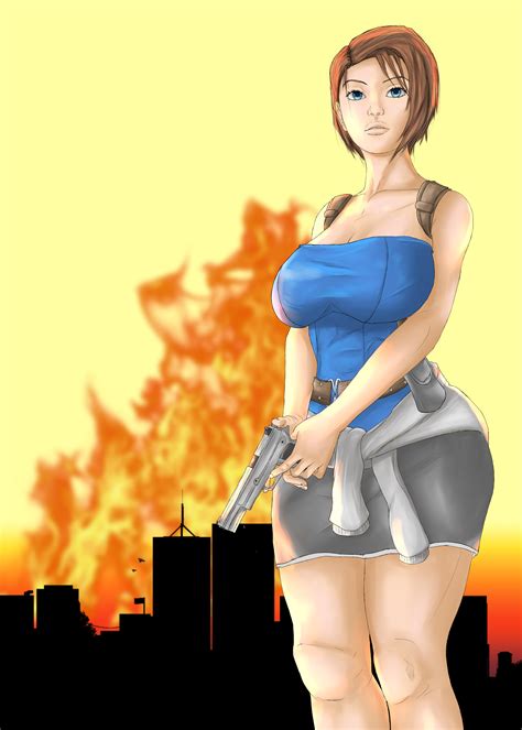 Jill Valentine Resident Evil 3 Fan Art by Me. : r/residentevil