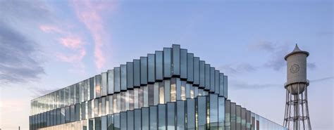 Iowa State University building features pleated glass facade