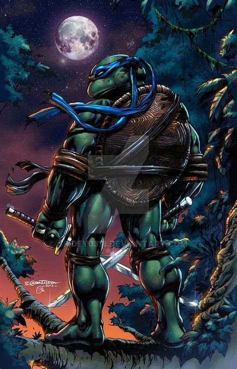 LEONARDO #TMNT #LEONARDO #comic #cartoon | Ninja turtles, Teenage ...