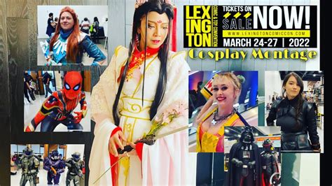 Lexington Comic & Toy Convention Cosplay Montage 2022! - YouTube