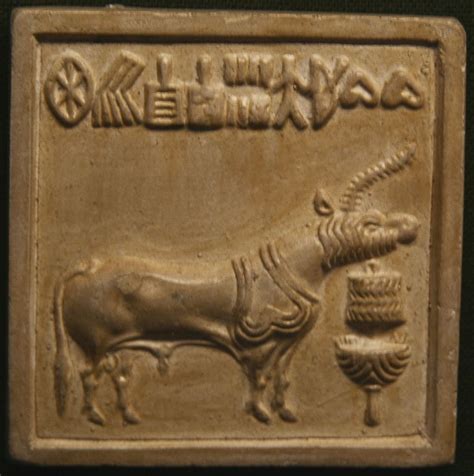 Seal from Indus Valley Civilization - 2600 BC | Indus valley ...