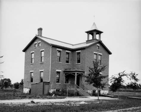 Middleton High School | Photograph | Wisconsin Historical Society