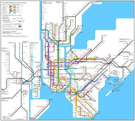 New York City Subway Map Directions - United States Map