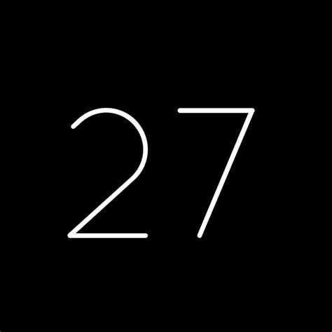 Number 27 Wallpaper