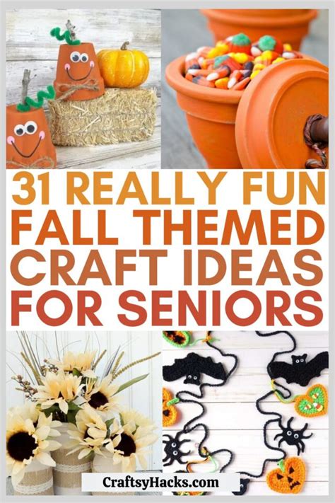 31 Fall Crafts for Seniors - Craftsy Hacks