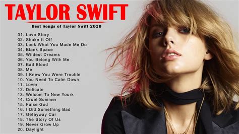 Taylor Swift Top 50 Songs