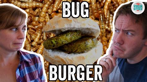 BUG BURGER TASTE TEST - YouTube