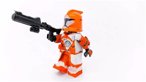 Custom Lego Star Wars - Bomb Squad Trooper (with Kama) - [Epic Custom Clones] - YouTube