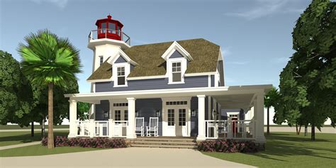 Kittee's Lighthouse Plan by Tyree House Plans