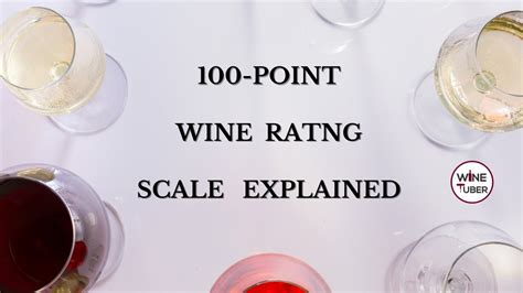 100-point wine rating scale explained. Robert Parker scale. @WineTuber - YouTube