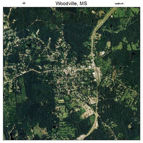 Aerial Photography Map of Woodville, MS Mississippi